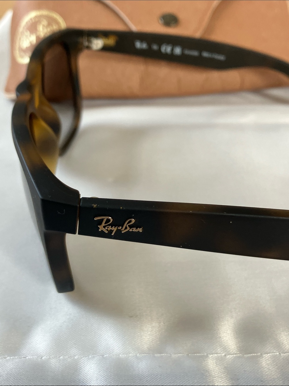 Ray-Ban Justin Sunglasses, dark tortoiseshell - Picture 4 of 10